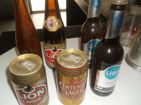 BAR ACCESSORIES : SA BREWERIES COLLECTABLE BEERS AND BOTTLES